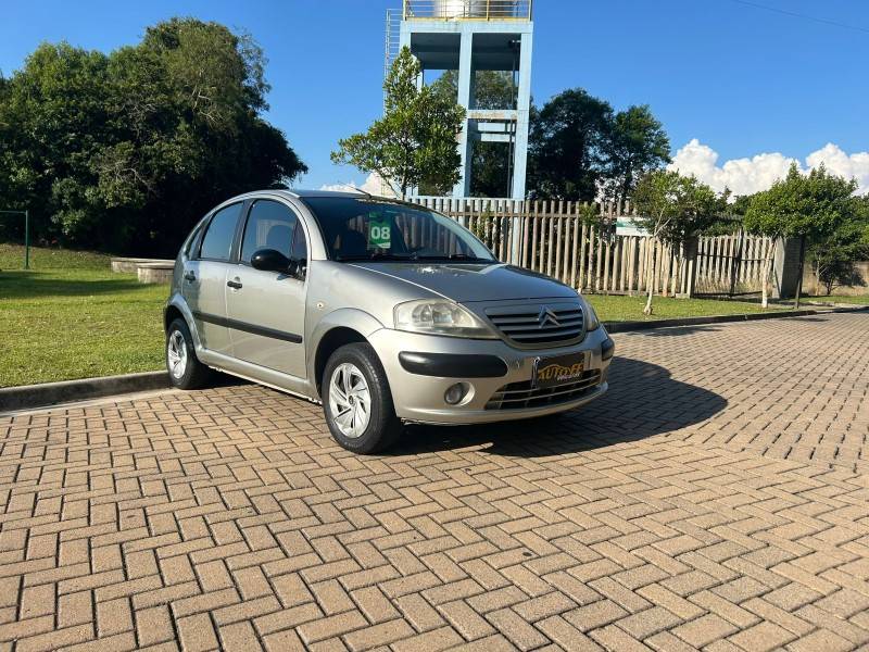 CITROËN - C3 - 2008/2008 - Prata - R$ 24.900,00