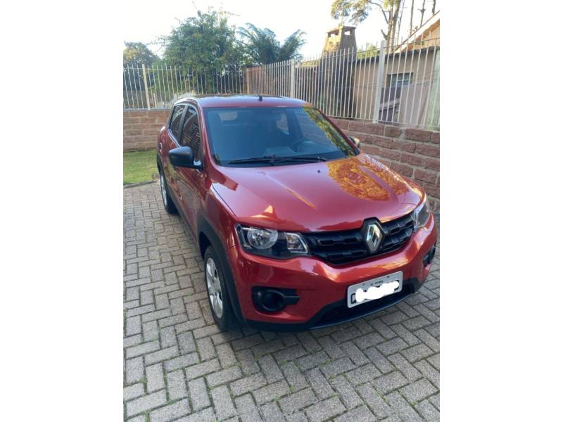 RENAULT - KWID - 2018/2019 - Vermelha - R$ 46.900,00