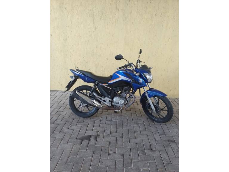 HONDA - CG 160 - 2018/2018 - Azul - R$ 17.900,00