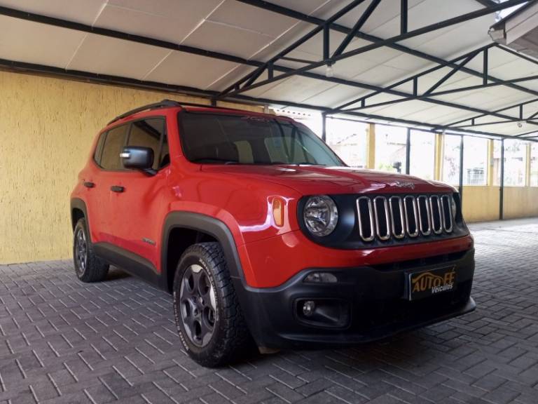 JEEP - RENEGADE - 2016/2017 - Vermelha - R$ 73.900,00