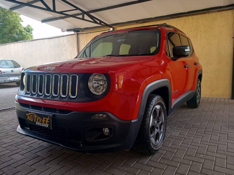 JEEP - RENEGADE - 2016/2017 - Vermelha - R$ 73.900,00